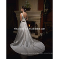 2015 Guangzhou Supplier princess wedding dress with sleeve